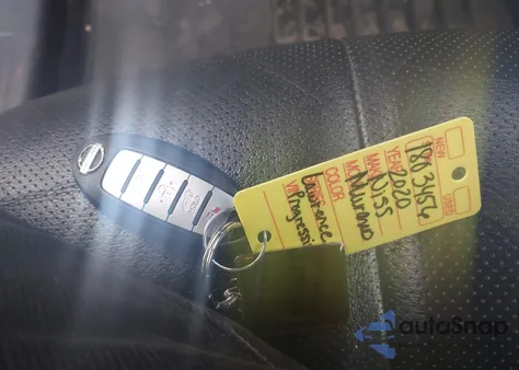 2020 Nissan Murano Sl Intelligent Awd из США, поврежденный, VIN 5N1AZ2CS3LN165790